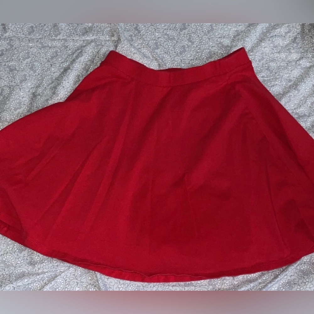 Forever 21 red skirt